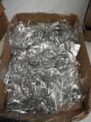 *100 Chrome & Diamante Buckles