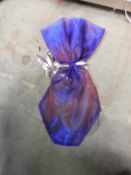 *Twenty Five Blue Iridescent Chair Bows