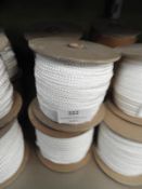 *Four Rolls of Cream Braid Edging