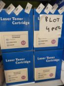 *Four Laser Toner Cartridges Model: OC8600D Colour