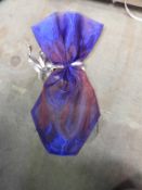 *Twenty Five Blue Iridescent Chair Bows