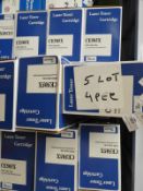 *Four Laser Toner Cartridges Model: CE505X