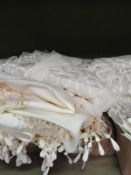 *Box of 10 Lace Edge Scarves