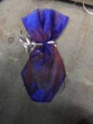 *Twenty Five Blue Iridescent Chair Bows