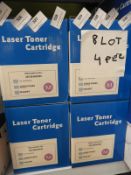 *Four Laser Toner Cartridges Model: OC8600D Colour