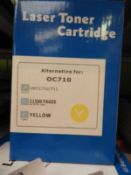 *Laser Toner Cartridges Model: OC710 Colour: Yello