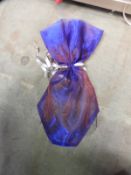 *Twenty Five Blue Iridescent Chair Bows