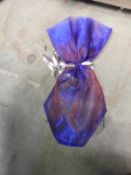 *Twenty Five Blue Iridescent Chair Bows