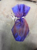 *Twenty Five Blue Iridescent Chair Bows