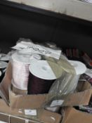 *6000m of Ribbon (Assorted Colours)