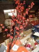 *Ten Artificial Blossom Tree Displays