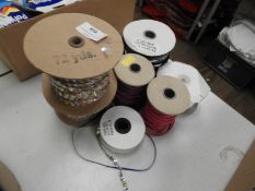 *Assorted Elastic Cord, Sequins, etc.