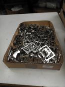 *100 Chrome & Diamante Buckles