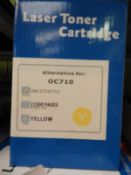 *Laser Toner Cartridges Model: OC710 Colour: Yello