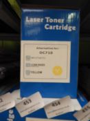 *Laser Toner Cartridges Model: OC710 Colour: Yello
