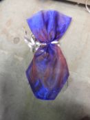 *Twenty Five Blue Iridescent Chair Bows