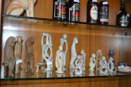 Soapstone Carvings, etc.