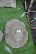 Garden Wall Ornament of a Lion