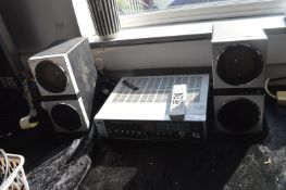 Sanyo Stereo Integrated Amplifier and B10 Speakers