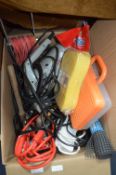 Assorted Items Including Extension Leads, Tools, e