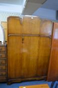 1930's Oak wardrobe