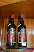 Two Bottles QC Rich Ruby Matured Wine