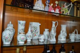 Aynsley Pottery Vases, Baskets, Covered Pots, etc.