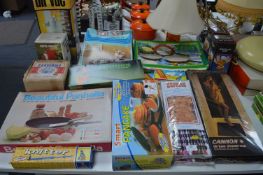 Box of Vintage Household Items, Pans, etc.