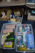 Three Boxes of Household Cleaning Products, Light