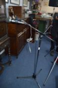 Realistic Microphone and Stand
