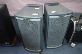 Pair of Kustom Profile System 1 Speakers