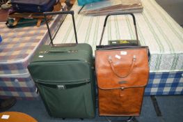 Shopping Trolley, Suitcase and Contents