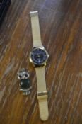Christin Lars Gents Wristwatch and an Owl Pendant