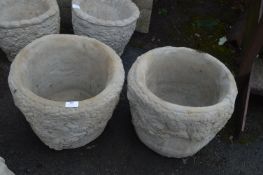 Pair of Rambling Rose Planters