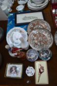 Assorted Decorative Items, Glassware, Yugoslavian
