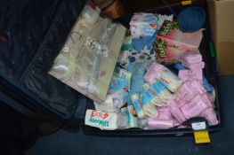 Suitcase Containing Assorted Soaps