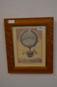 Pair of Framed Balloon Prints