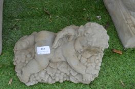 Sleeping Cherub Garden Ornament