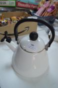 Le Creuset White Enamel Cast Iron Kettle