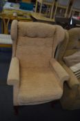 Upholstered High Seat Chair