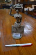 1970's Pottery Figurine - Vote for Women