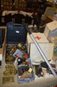 Brassware, Rally Badges, Cutlery, etc.