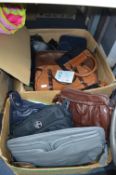 Two Boxes of Handbags