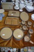 Twenty Five Pieces of Denby Cookware