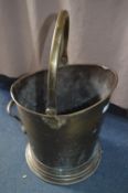 Brass Coal Scuttle