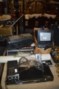 Electrical Items, TV, Motorcycle Visors, etc,