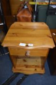Pine Bedside Cabinet