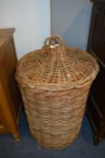 Large Wicker Laundry Basket