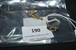18ct Scrap Gold Rings and Earrings