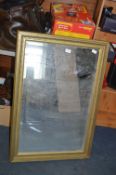 Gilt Framed Bevelled EDge Wall Mirror